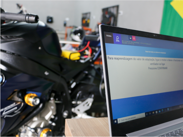 Diagnostico computadorizado para motos de todas as marcas e cilindradas